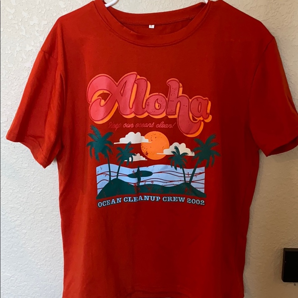 ALOHA GRAPHIC TEE